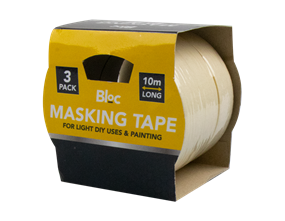 Masking Tape 10m - 3 Pack