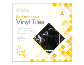 Wholesale Marble Adhesive Vinyl Floor Tiles 3pk