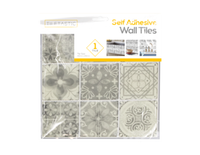 Wholesale Grey Mosaic Patterned Wall Tile Stickers | Gem Imports Ltd