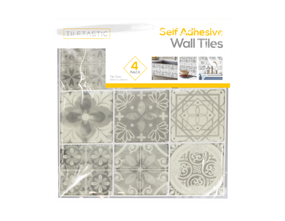Wholesale Grey Mosaic Patterned Self Adhesive Wall Tile | Gem Imports Ltd
