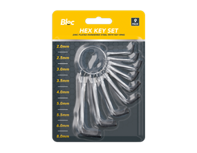 Wholesale Hex Key Set 9pk
