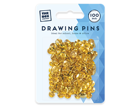 Wholesale Drawing pins 100pk