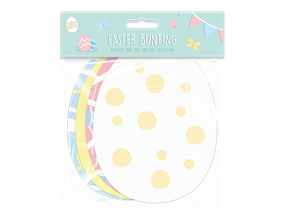 Wholesale 1 Metre Easter egg bunting | Gem imports Ltd.