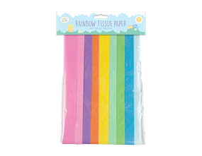Wholesale Pastel rainbow tissue paper | Gem imports Ltd.