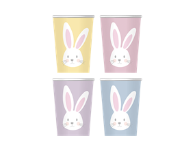 Wholesale Easter Printed paper Cups | Gem imports Ltd