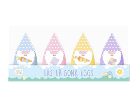 Wholesale Easter Gonk Eggs 4PK | Gem imports