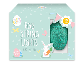 Wholesale Easter  Egg string lights 2.85m