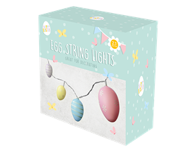 Wholesale Easter Egg String Lights 2.1M
