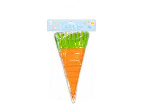 Wholesale Easter Carrot Shaped Treat Bags