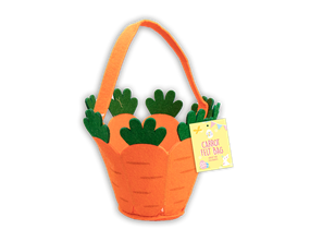 Wholesale Easter Felt Carrot Bag | Gem imports Ltd.