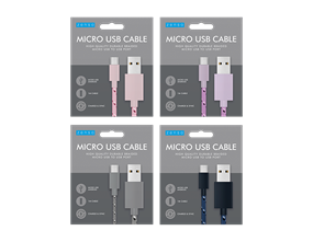 Wholesale Micro Braided USB cable 1M