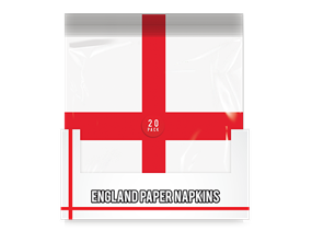 England Printed Paper Napkins 20pk