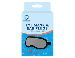 Wholesale Eye Mask & Ear Plug Set