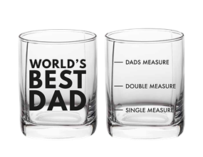 Father's Day Whiskey Glass in Gift Box
