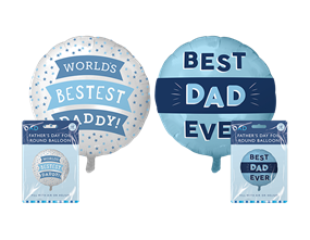Wholesale Father's Day 18" round foil balloon | Gem imports Ltd.