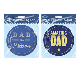Wholesale Father's Day Badge