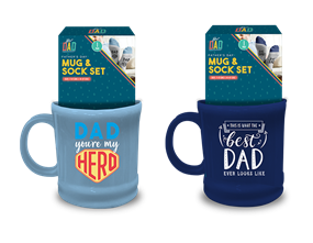 Wholesale Father's Day Mug and Sock Set