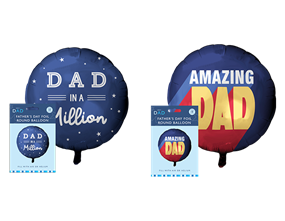 Wholesale Father's Day 18" Round Foil Balloon | Gem imports Ltd