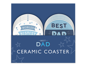 Wholesale Father's day Coaster PDQ | Gem imports LTD