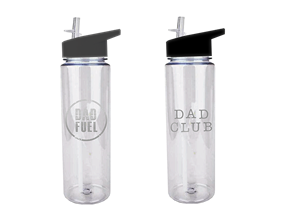 Wholesale Father's Day Foiled Water Bottle