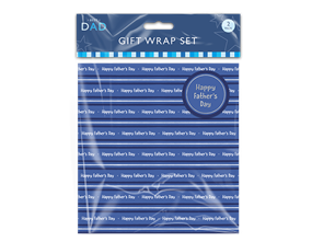 Father's Day gift wrap pack | Gem imports Ltd