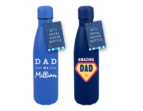 Father's Day Metal Water Bottle