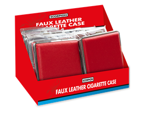 Wholesale Faux Leather Cigarette Cases