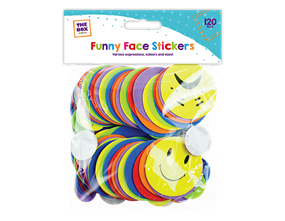 Wholesale Funny Expressions Foam Stickers 120pk