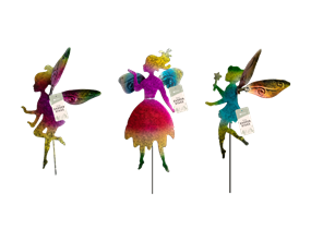 Wholesale Metal Fairy Stake Multicolour