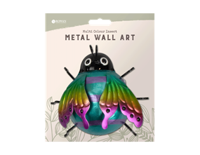 Wholesale Multi colour insect metal wall decoration | Gem imports Ltd.