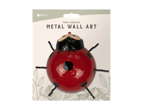 Wholesale Cute Ladybird Metal wall decoration | Gem imports Ltd