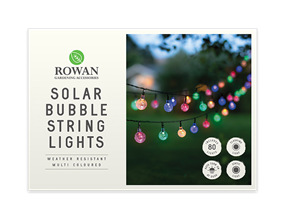 Wholesale Solar bubbles string lights multicoloured | Gem imports Ltd.