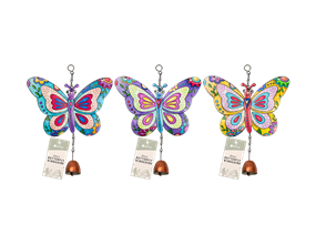 Wholesale Metal butterfly windchime | Gem imports Ltd