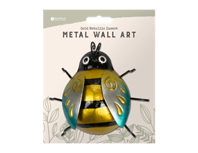 Wholesale Metallic insect metal wall decoration | Gem imports Ltd.