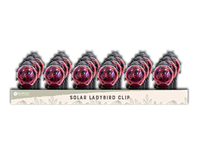 Wholesale Solar powered ladybird Clip | Gem imports Ltd.