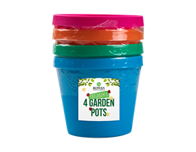 Wholesale Kids plastic gardening pots | Gem imports Ltd.