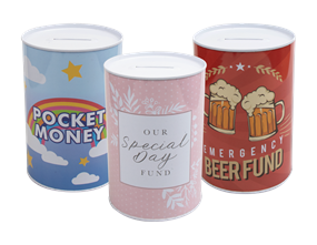 Wholesale Novelty Money Tins | Gem Imports Ltd