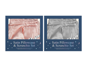 Wholesale Satin pillowcase & scrunchie set | Gem imports Ltd