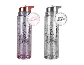 Wholesale Glitter Water Bottle 500ml | Gem imports Ltd
