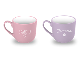 Wholesale Grandma Matte Ceramic Mug