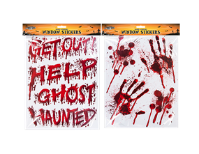 Halloween Bloody Window Stickers