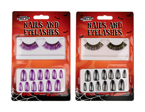 Wholesale Halloween Nails and Eyelashes