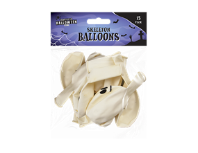 Wholesale Skeleton Balloons 15 Pack | Gem Imports Ltd