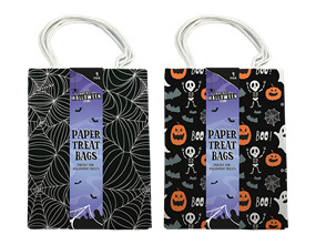 Wholesale Halloween Paper Treat Bags 4pk | Gem imports Ltd
