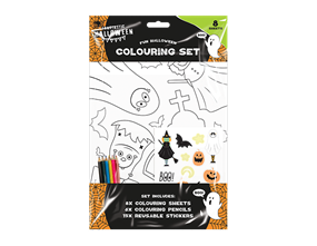 Wholesale Halloween colouring set  | Gem imports Ltd