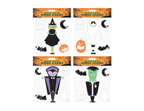 Wholesale Halloween Character window sticker | Gem imports Ltd.