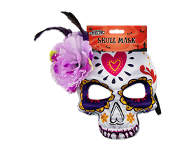 Wholesale Printed sugar skull Mask | Gem imports Ltd