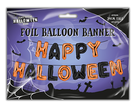 Wholesale Happy Halloween Foil Balloon Banner