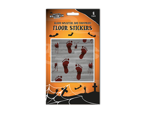 Wholesale Halloween Footprint Floor Stickers