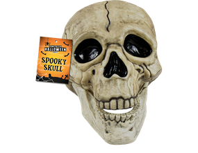 Wholesale Halloween Skull Decoration with Black Line Detail